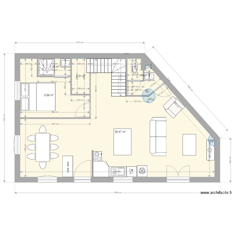 RdC option 61. Plan de 0 pièce et 0 m2