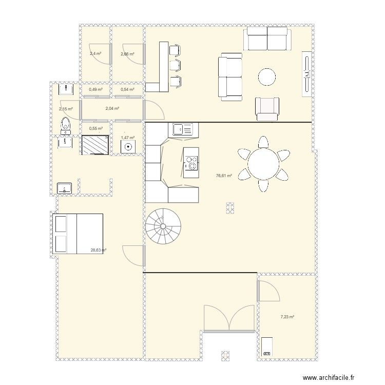 RDC V1 4. Plan de 0 pièce et 0 m2