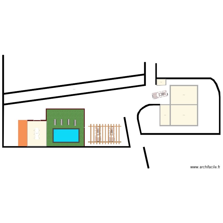 piscine 5. Plan de 0 pièce et 0 m2