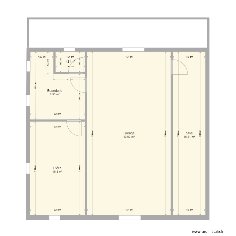 pavillon Cormeilles en parisis sous sol 2. Plan de 0 pièce et 0 m2