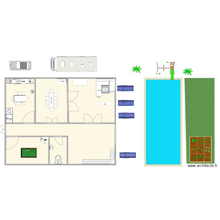 Mi casa ideal etage. Plan de 0 pièce et 0 m2