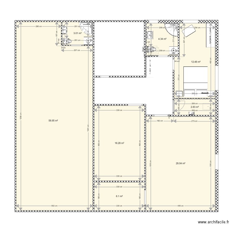 VR rez travaux 2022. Plan de 0 pièce et 0 m2