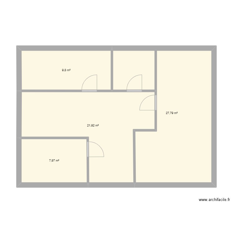 cabinet. Plan de 0 pièce et 0 m2