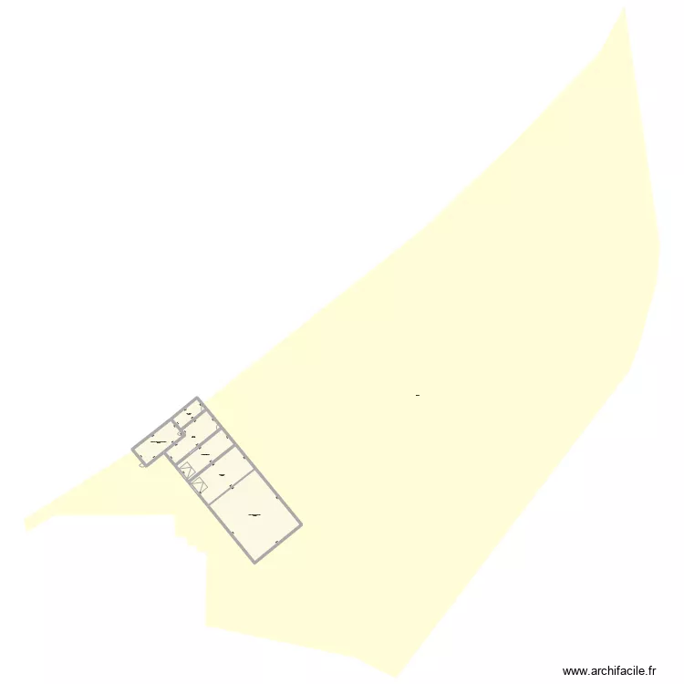 hangar Cairanne. Plan de 