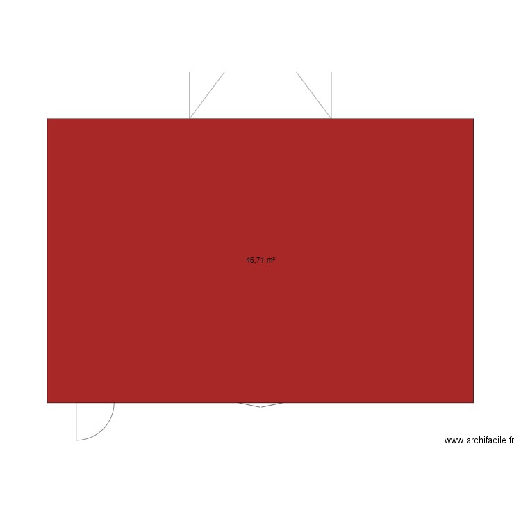garage. Plan de 0 pièce et 0 m2