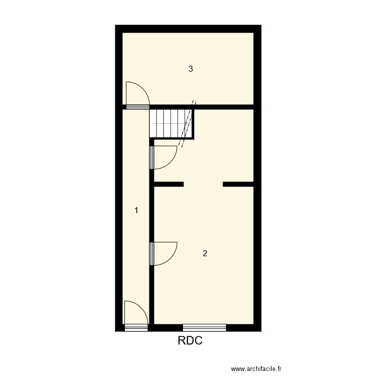 184825 Succession JOB. Plan de 0 pièce et 0 m2