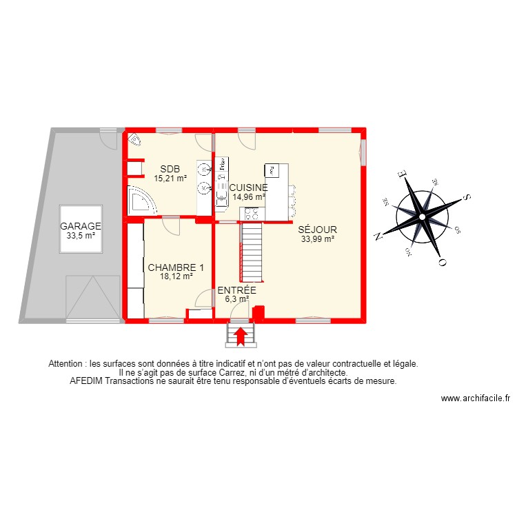 BI16440 -. Plan de 23 pièces et 265 m2