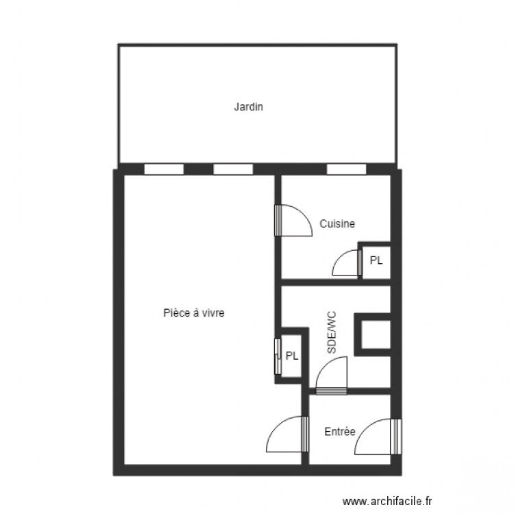 COUDRON. Plan de 0 pièce et 0 m2