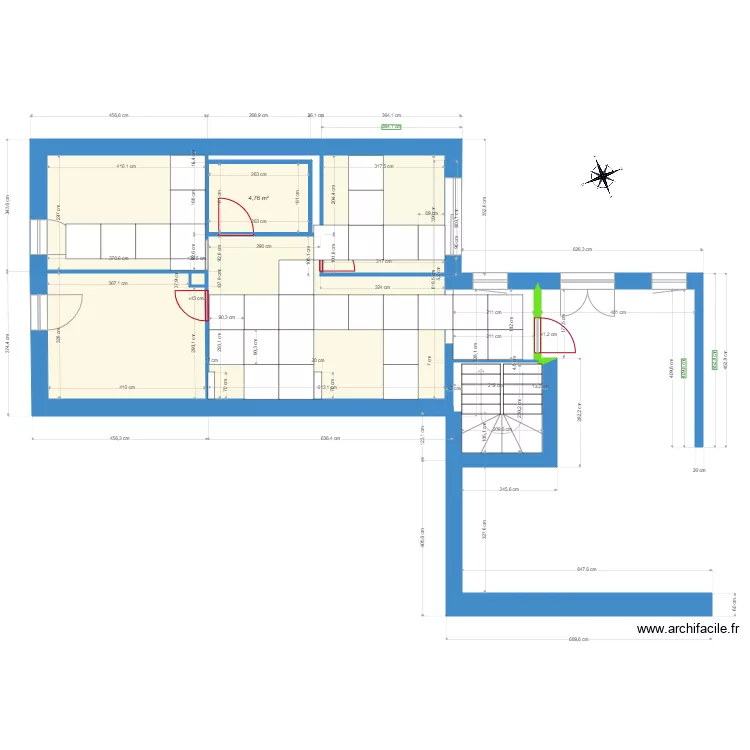 MSAGE_RDC&Etage_Carrelage. Plan de 
