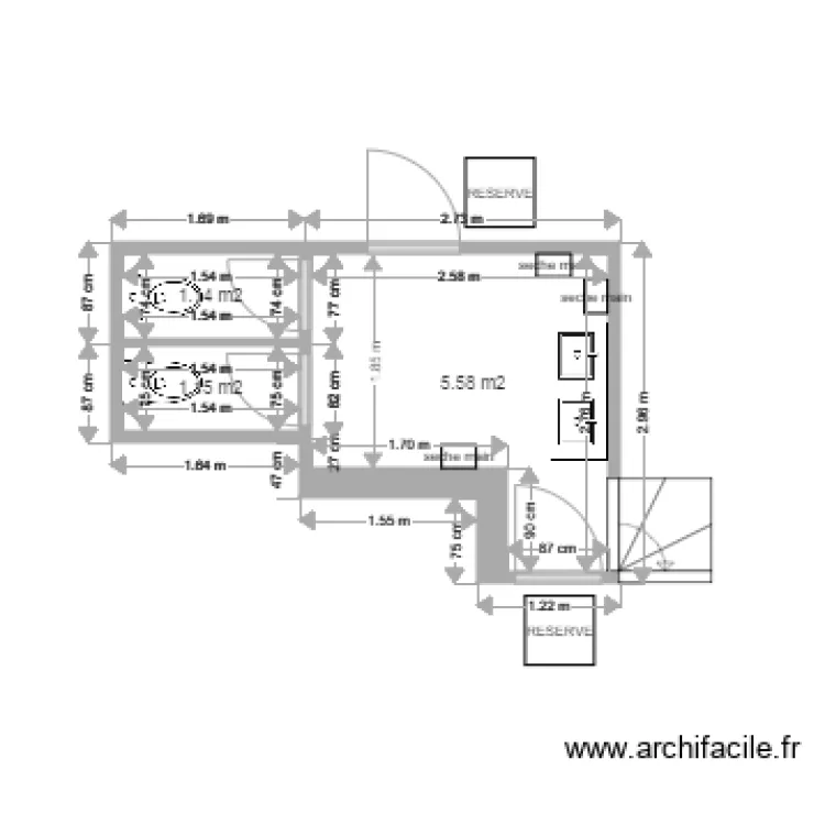 SANITAIRES GABRIEL. Plan de SANITAIRES GABRIEL. Plan de