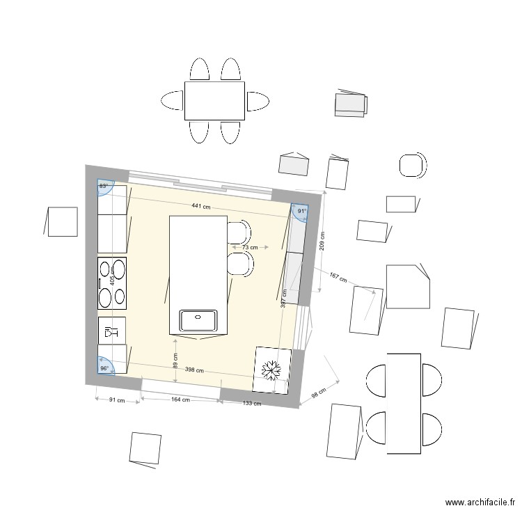 Cuisine maison3. Plan de 0 pièce et 0 m2