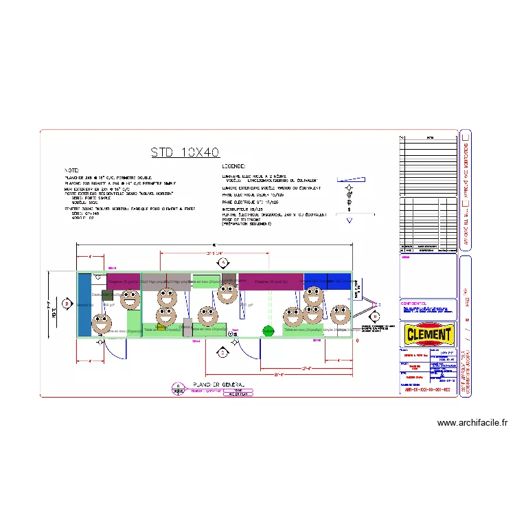 10x40 Samuel. Plan de 