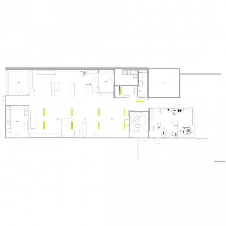 Plan pasteur. Plan de 0 pièce et 0 m2