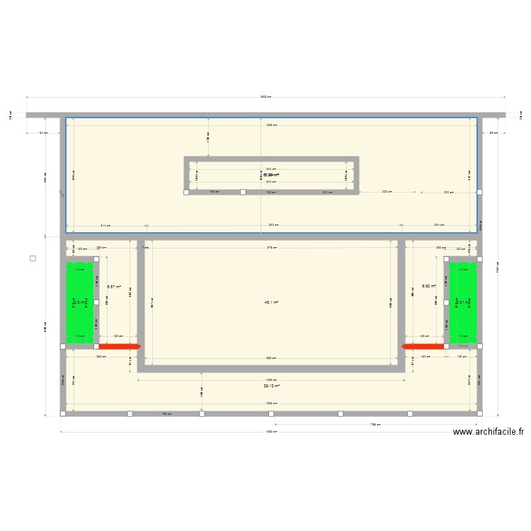 PISCINE VV. Plan de 0 pièce et 0 m2