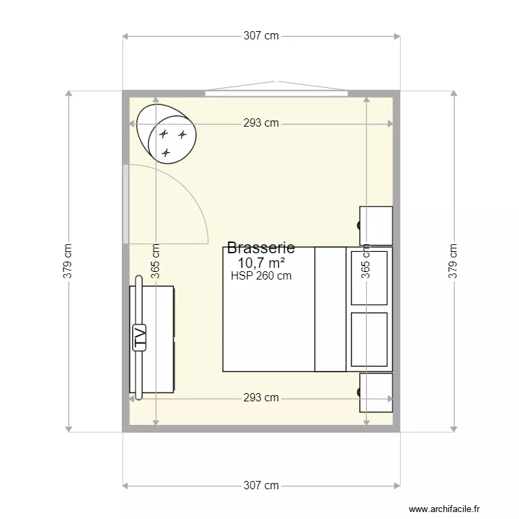 Chambre Parent V2. Plan de Chambre Parent V2. Plan de