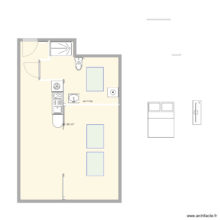 N019V5sans cote. Plan de 0 pièce et 0 m2
