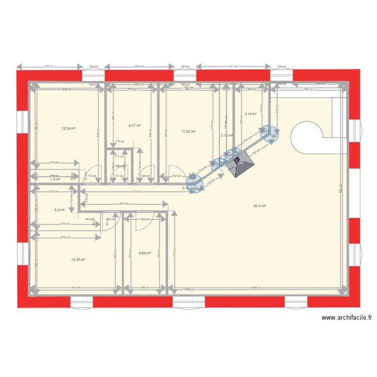 GAUF Plan. Plan de 0 pièce et 0 m2