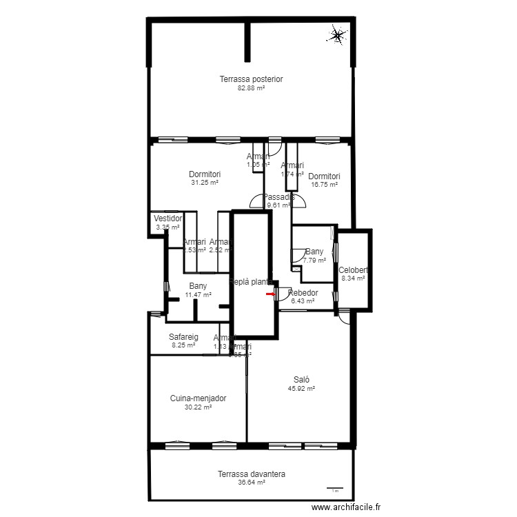 CI VILA PARC BLOC B 1 ENCAMP. Plan de 0 pièce et 0 m2