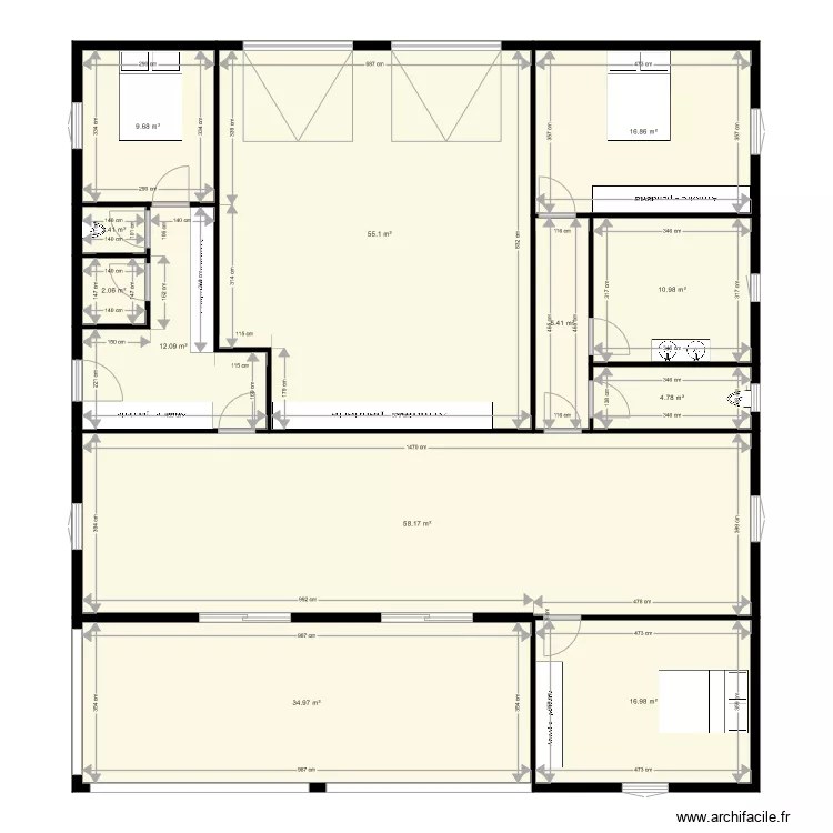 PLAN MAISON PAPA 2. Plan de 