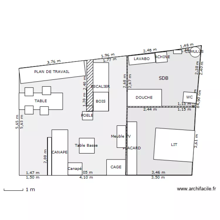 MAISON DEFINITIVE. Plan de MAISON DEFINITIVE. Plan de