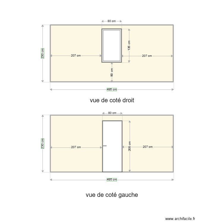 garage belin3. Plan de 2 pièces et 22 m2