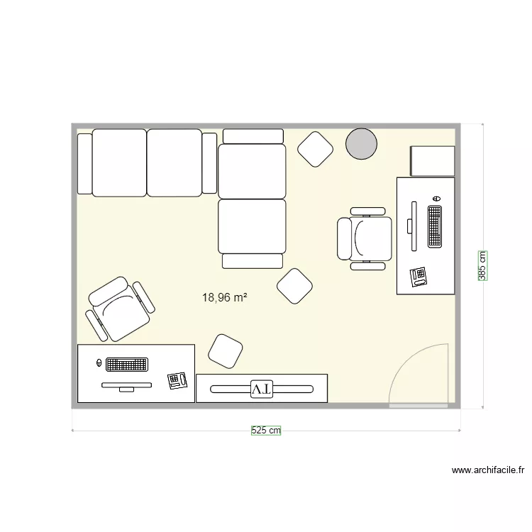 Plan Bureau Sups Anim V2. Plan de 