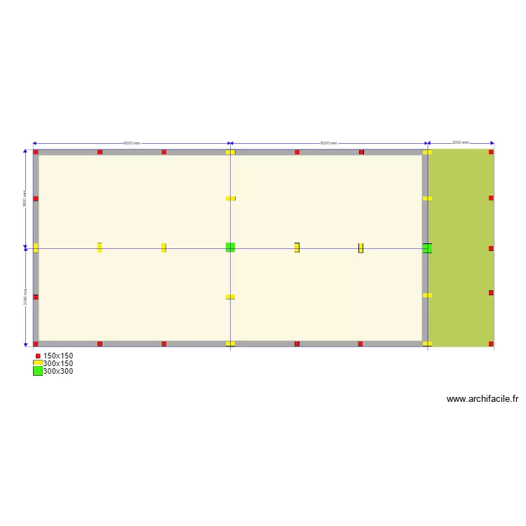 Озерецкое Сваи. Plan de 
