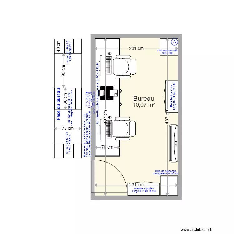 Bureau Thiers Mars 2022 01. Plan de 