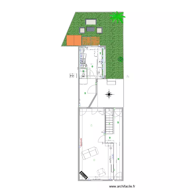 CABANON2602. Plan de 
