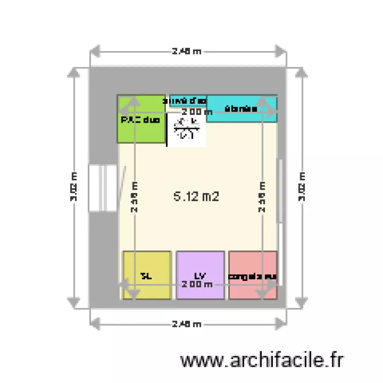 céllier 2. Plan de céllier 2. Plan de