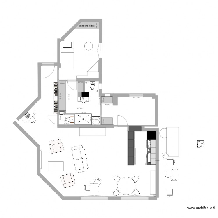 Appartement Ledru Rollin Revolution 15. Plan de 0 pièce et 0 m2