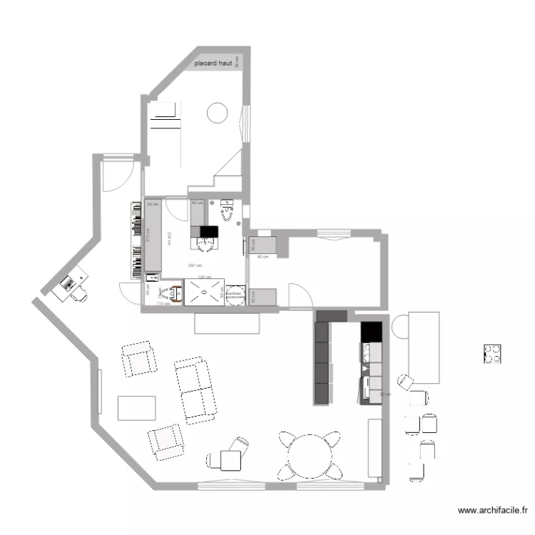 Appartement Ledru Rollin Revolution 15. Plan de 