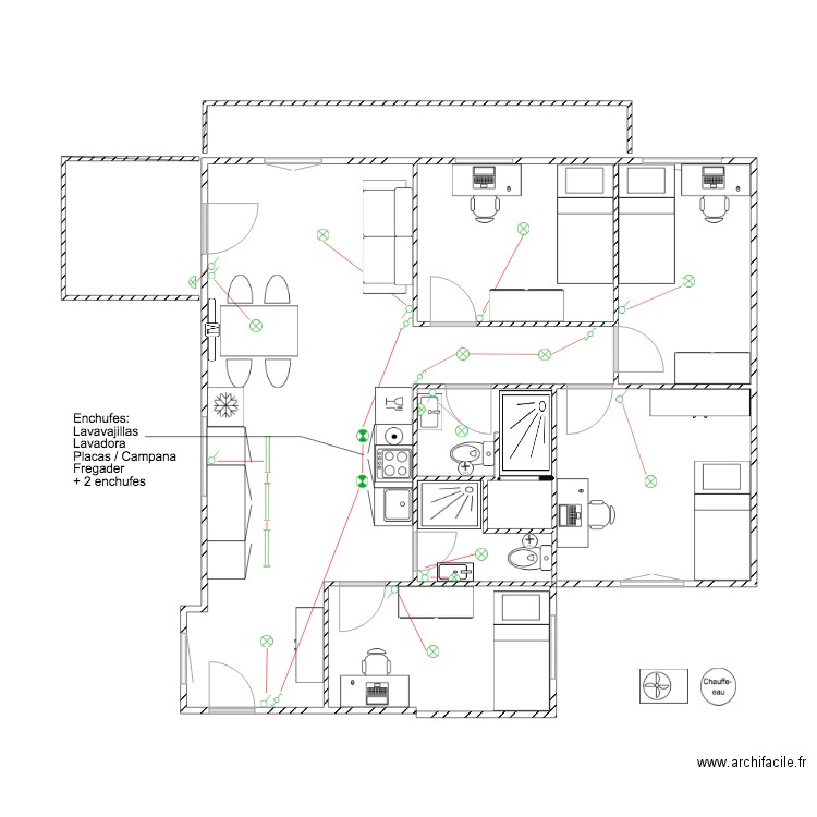 Villareal luz. Plan de 0 pièce et 0 m2