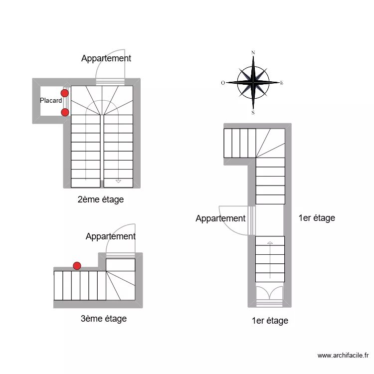 52135 -1. Plan de 3 et 9 m² 52135 -1. Plan de 3 et 9 m²