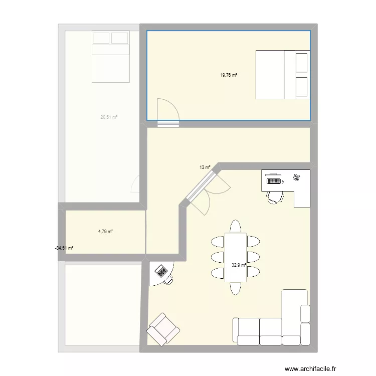 maison galofaro. Plan de 
