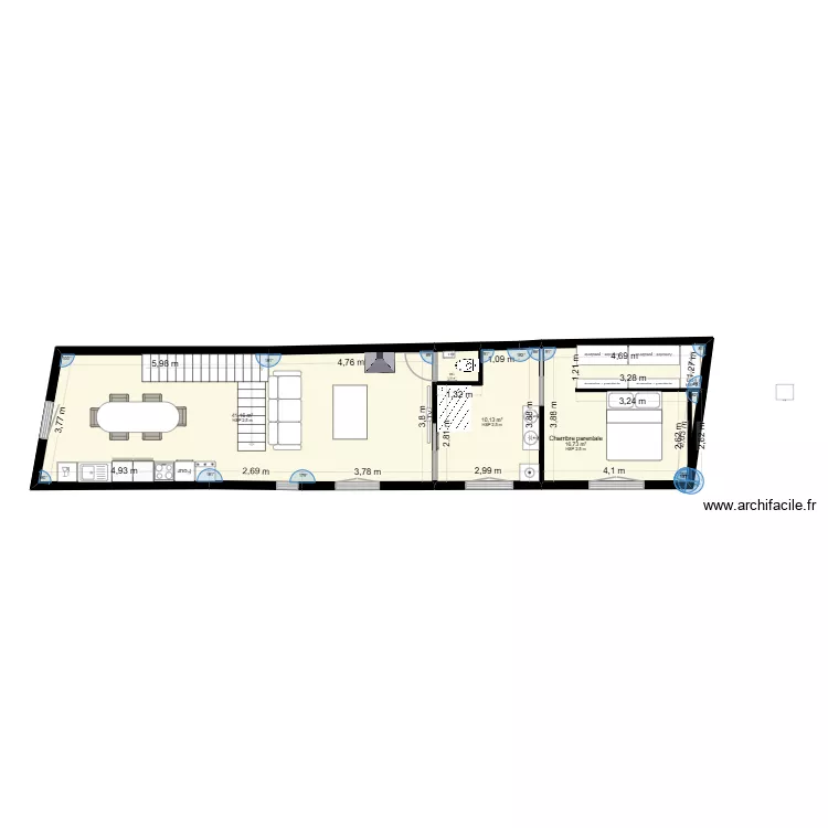 MOURIES R+1 v2. Plan de 5 et 69 m² MOURIES R+1 v2. Plan de 5 et 69 m²