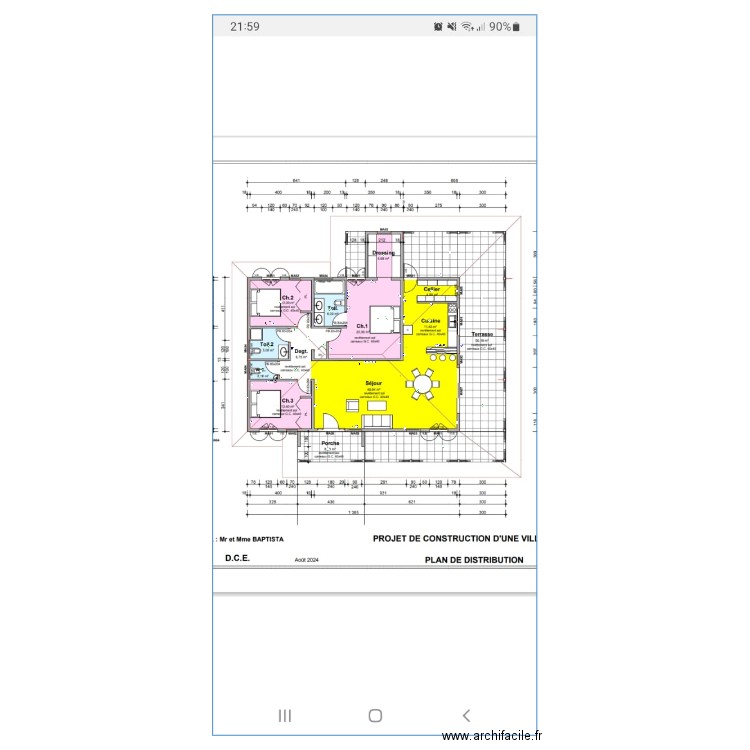baptista. Plan de 0 pièce et 0 m2
