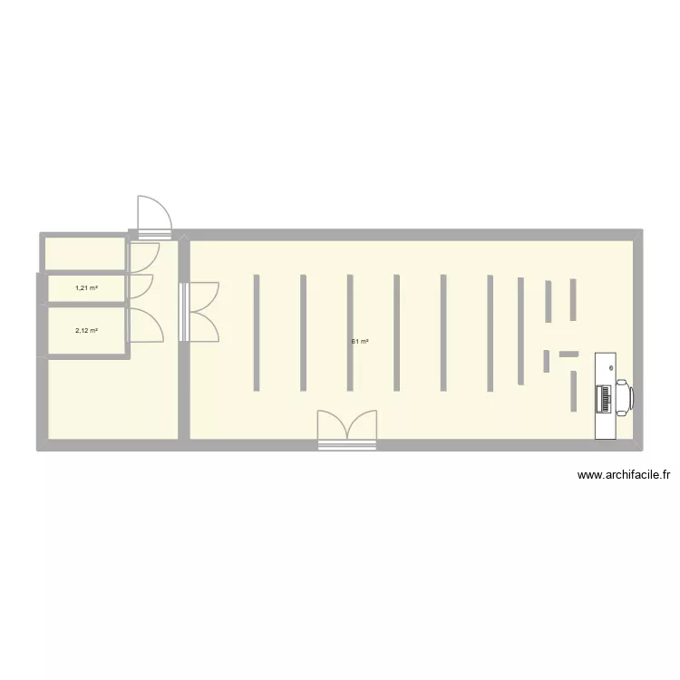 mister price. Plan de 3 Pièces et 64 m² mister price. Plan de 3 Pièces et 64 m²