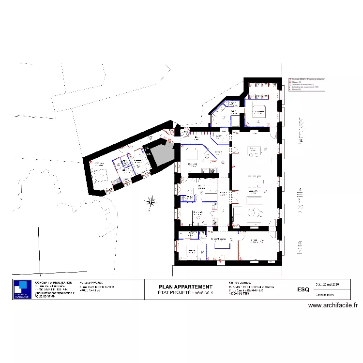 BERRUYER ALARME. Plan de 