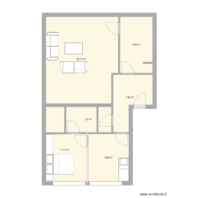 appart22. Plan de 0 pièce et 0 m2