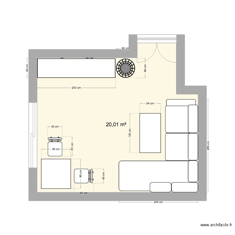 salon bussy 4. Plan de 0 pièce et 0 m2