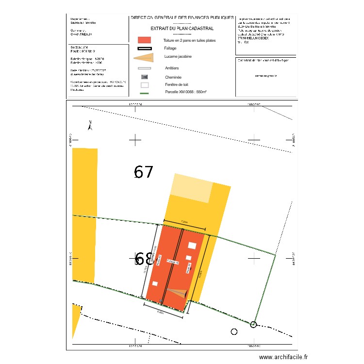 dp02 MONTEIRO. Plan de 0 pièce et 0 m2
