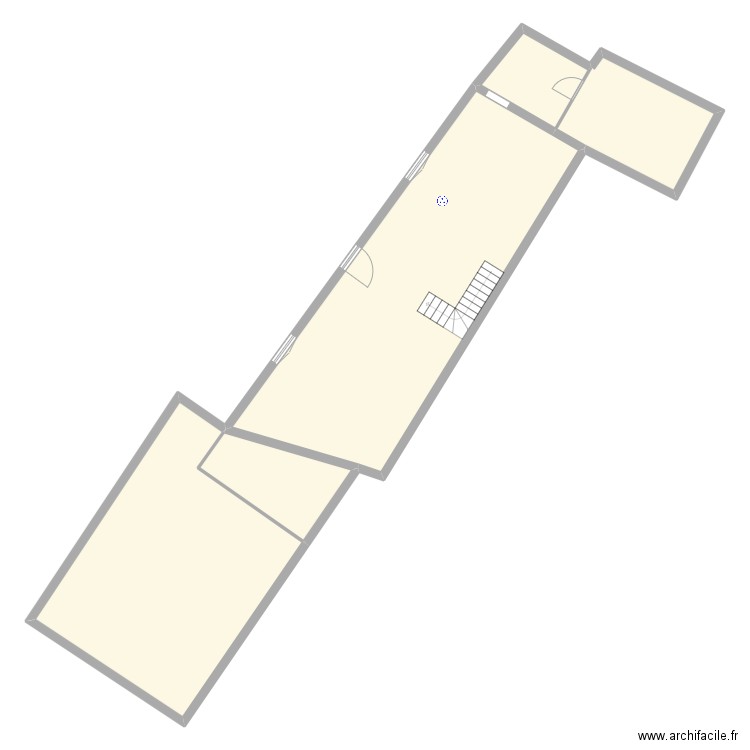 Texier. Plan de 13 pièces et 281 m2