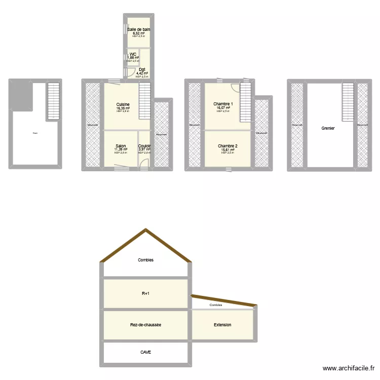 35 lecaillez. Plan de 27 et 314 m² 35 lecaillez. Plan de 27 et 314 m²