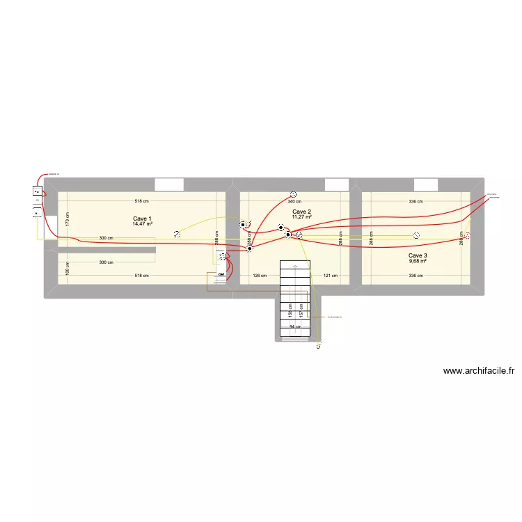 MAISON BAS. Plan de MAISON BAS. Plan de