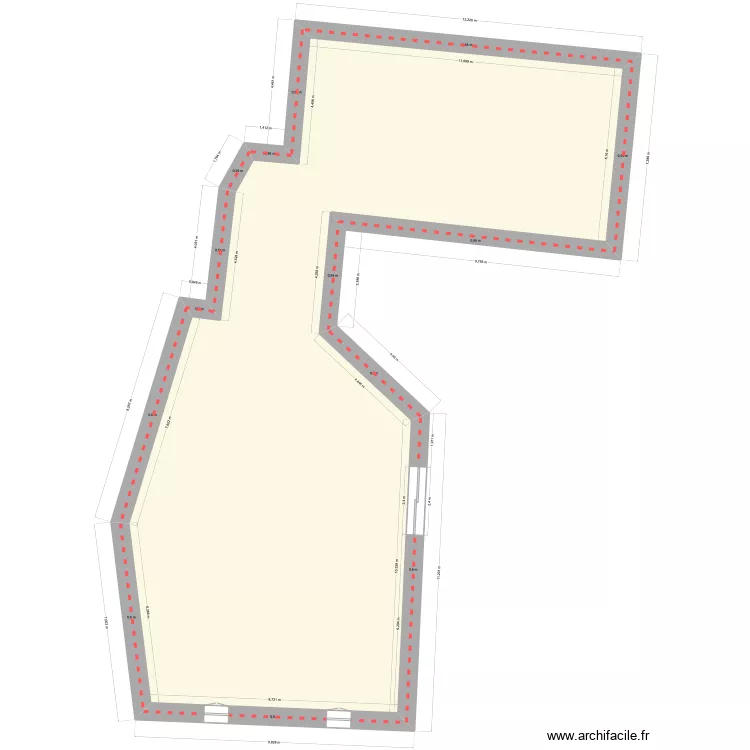 Grange Bis. Plan de 