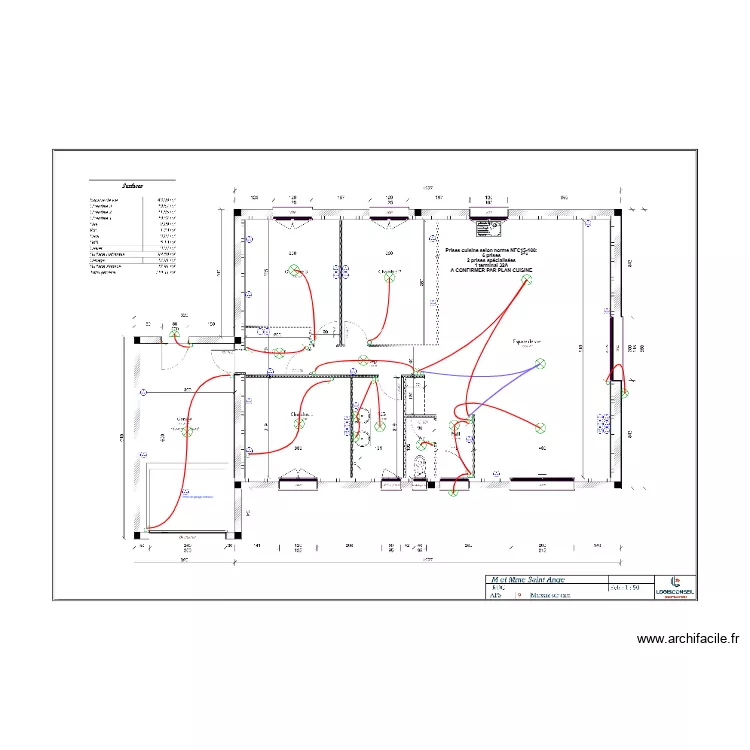 SAINT ANGE LOGIS CONS. Plan de 
