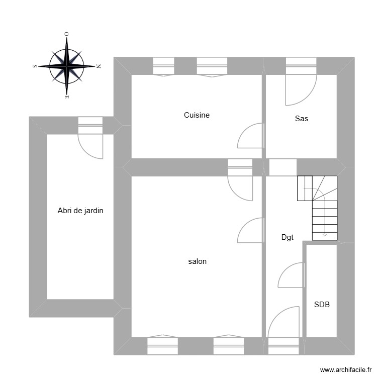 bouaricha rdc. Plan de 0 pièce et 0 m2 bouaricha rdc. Plan de 0 pièce et 0 m2