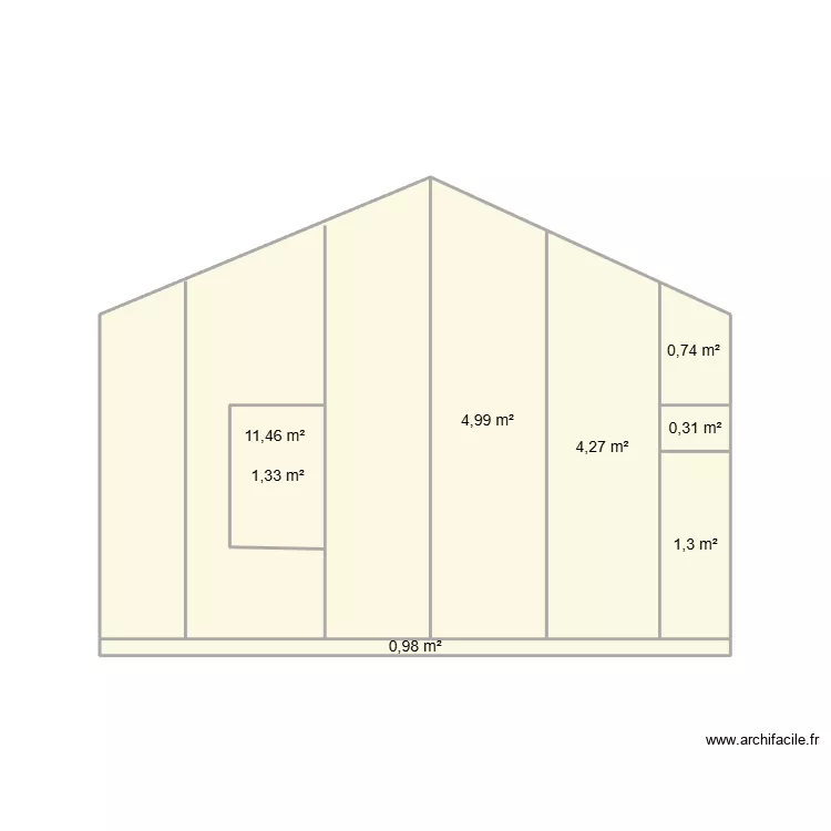 face sonia. Plan de 8 et 25 m² face sonia. Plan de 8 et 25 m²