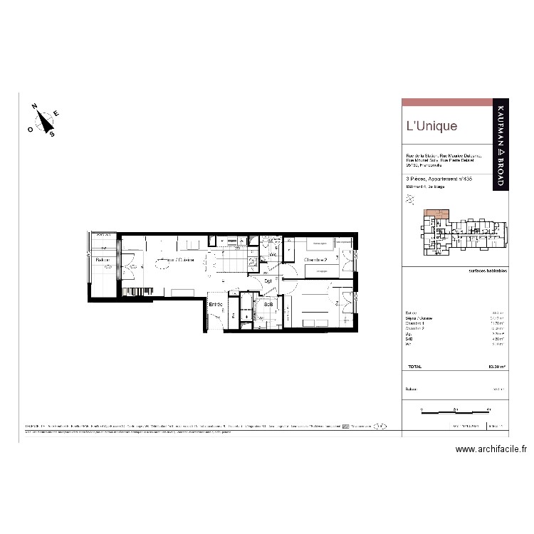 Franconville V1. Plan de 0 pièce et 0 m2